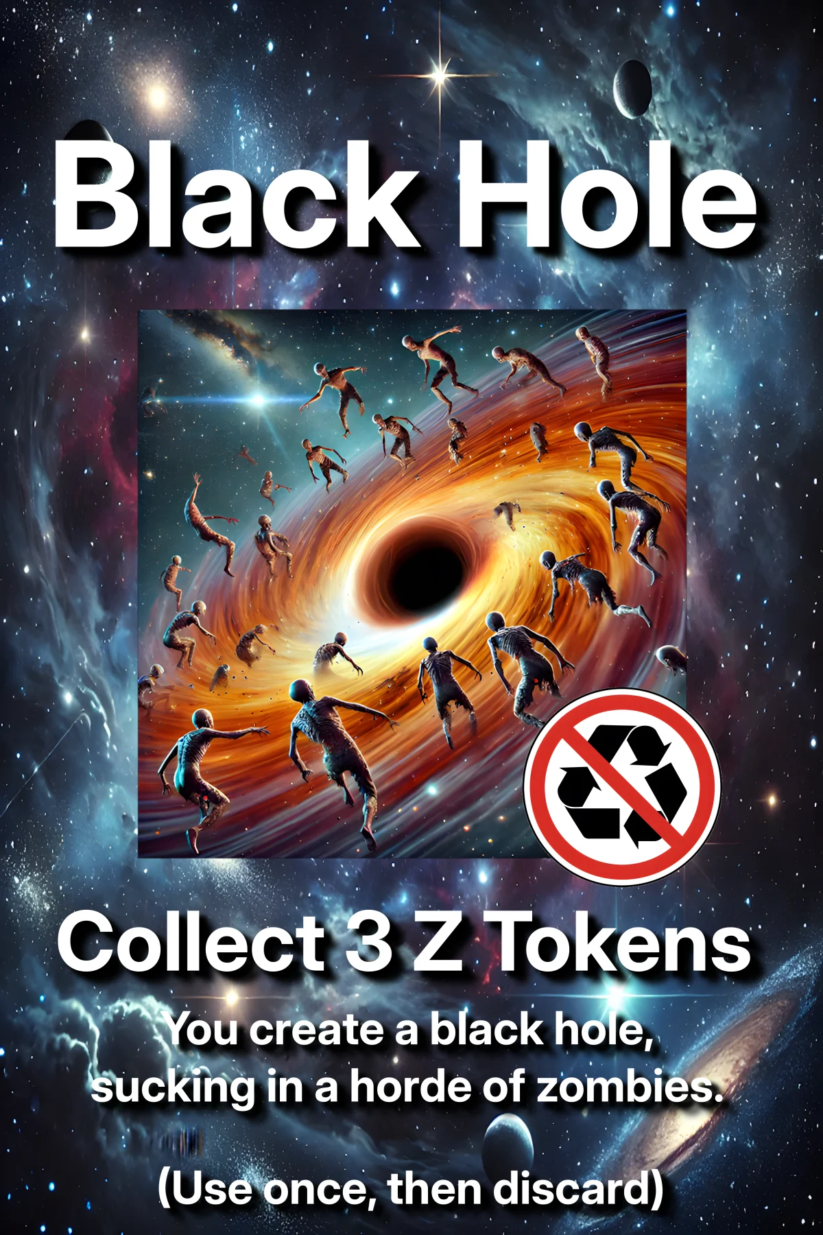 Black Hole Power Card