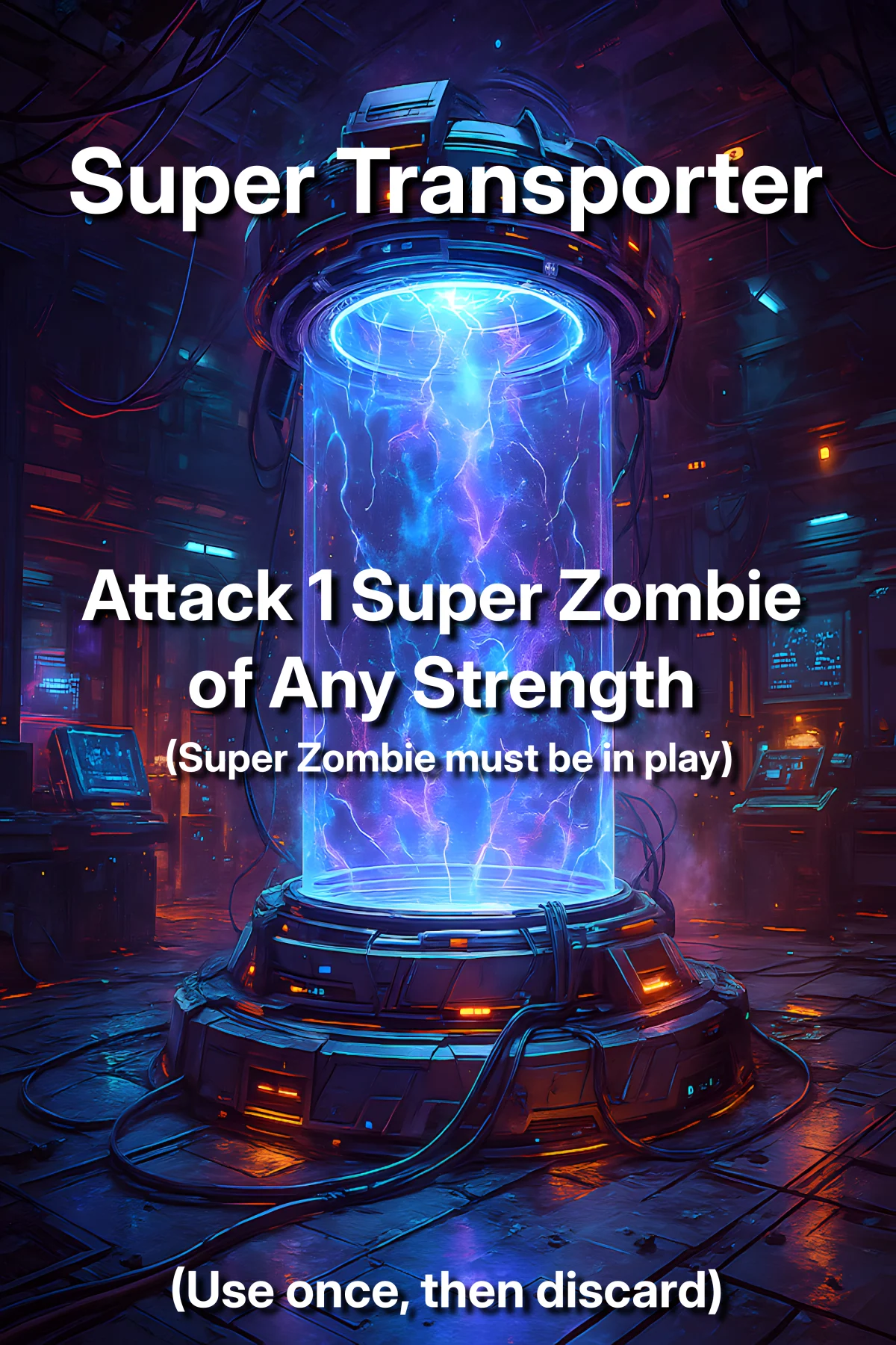Super Transporter Power Card